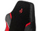 Silla Gamer Nitro Concepts X1000, inclinación ajustable, Soporte Lumbar. Color Negro/Rojo.