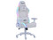 Silla Gamer Ocelot White Thundra RGB, Reclinable, Cojín Lumbar y Cervical, Descansa brazos Ajustable 4D, Soporta hasta 150kg. Color Blanco.