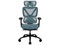 Silla Gamer THUNDER X3 XTC CHROMA, Soporta 150KG, Negro-Azul, Ajuste Automático de Respaldo y Soporte Lumbar.