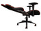 Silla Gamer Vorago Start The Game CGC500-RD, respaldo reclinable, soporta hasta 120kg, ruedas ABS 60mm. Color Negro/Rojo.