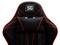 Silla Gamer Vorago Start The Game CGC500-RD, respaldo reclinable, soporta hasta 120kg, ruedas ABS 60mm. Color Negro/Rojo.