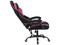 Silla Gamer Xzeal XZ20, inclinación ajustable, soporte lumbar. Color Negro/Rosa.