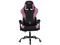 Silla Gamer Xzeal XZ20, inclinación ajustable, soporte lumbar. Color Negro/Rosa.