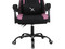 Silla Gamer Xzeal XZ20, inclinación ajustable, soporte lumbar. Color Negro/Rosa.