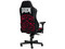 Silla Gamer NobleChairs Hero Doom, Cuero Sintético, 120kg, Color Negro/rojo.