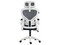 Silla de Oficina Acteck Flux Base EC343HR, Reposabrazos Abatibles, Soporta hasta 100Kg, Color Blanco con Negro.