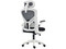 Silla de Oficina Acteck Flux Base EC343HR, Reposabrazos Abatibles, Soporta hasta 100Kg, Color Blanco con Negro.