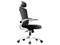 Silla de Oficina Acteck Flux Base EC343HR, Reposabrazos Abatibles, Soporta hasta 100Kg, Color Blanco con Negro.