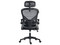 Silla para Oficina Flux Base EC343HR, Reposabrazos Abatibles, Soporta hasta 100Kg, Color Negro.