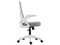 Silla para Oficina Flux Lite EC313, Respaldo de Malla, Espuma de Alta Suavidad, Soporta hasta 100 Kg. Color Blanco.