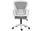 Silla para Oficina Flux Lite EC313, Respaldo de Malla, Espuma de Alta Suavidad, Soporta hasta 100 Kg. Color Blanco.