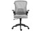 Silla para Oficina Flux Lite EC313, Reposabrazos Abatibles, Soporta hasta 100Kg, Color Gris.