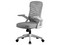 Silla para oficina Acteck FLUX CORE EC303, Inclinación de 120 grados, Soporta hasta 100Kg, Color Gris.