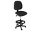 Silla Operativa ERGO 2369, Asiento y Respaldo Acolchado, Altura Ajustable. Color Negro.