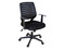 Silla para Oficina Ergo Irlanda, Reclinable, Ajuste de altura, Descansa brazos, Color Negro.