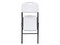 Silla Plegable MODAMOB Forza ZL-D53-50, Soporta Hasta 140 Kg. Paquete con 6 Piezas. Color Blanco.