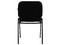 Silla Fija Mundo In 104Z, Respaldo y Asiento de Tela. Color Negro.