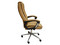 Silla para oficina Ejecutiva Naceb NA-0930C, Semi Reclinable, Descansa brazos acojinados, Hasta 120 kg. Color Café.
