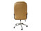 Silla para oficina Ejecutiva Naceb NA-0930C, Semi Reclinable, Descansa brazos acojinados, Hasta 120 kg. Color Café.