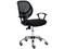 Silla para Oficina Nextep NE-650S reclinable con descansa brazos. Color Negro.