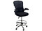 Silla para oficina Ejecutiva Nextep NE-651N, Descansabrazos Ajustable, Soporte lumbar integrado, Con Reposapiés, Color Negro.