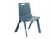Silla para oficina Nextep NE-663G, Soporta hasta 120kg, Apilable, Color Gris.