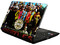 Skin TechZone The Beatles Sgt. Pepper's Lonely Hearts Club Band para Laptop Widescreen de 10.2