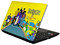 Skin TechZone The Beatles Yellow Submarine para Laptop Widescreen de 10.2