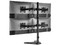Soporte para Monitor Acteck Enforce Zone-B SM445 Advanced Series, Soporta 4 Monitores, 9 kg por Brazo, Color Negro.