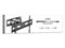 Soporte de Pared Articulado Acteck Enforce Motion SP484, Soporta Pantallas de hasta 80