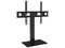 Soporte de Escritorio Brobotix para TV, Con base de Cristal Templado, Soporta Pantallas de 37 x 75, Color Negro
