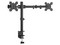 Soporte para monitor Getttech GWM-DT232-01 para colocar sobre escritorio, hasta 2 pantallas planas de 13