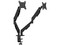 Soporte de Escritorio Klip Xtreme KMM-410 para 2 Monitores, Color Negro.