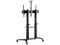 Soporte de aluminio Manhattan, para TV de ultra alta resistencia con ruedas, de 70
