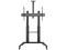 Soporte de aluminio Manhattan, para TV de ultra alta resistencia con ruedas, de 70