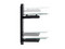 Estante Flotante StarTech 2B-WALL-MOUNT-SHELF para Equipos AV con Montaje en Pared y Altura Ajustable, Vidrio Templado Color Negro.