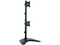 Soporte Vertical de Acero de Servicio Pesado para dos Monitores, Base Ajustable VESA para Pantallas de 13