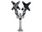 Soporte con brazos movibles StarTech ARMDUALPS para dos monitores de hasta 27