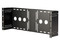 Soporte Universal para Monitores de pantalla plana compatible con VESA 100 mm y 75 mm para montaje en Rack de 19