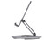 Soporte plegable BRobotix 406276 compatible con smartphones y tablets con rotación de 360 grados. Color Gris.