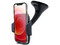 Soporte universal HyperGear 13605 para smartphone y auto con liberación rápida. Color Negro.