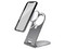 Soporte HyperGear MagView 15518 para cargador magnético compatible con MagSafe inclinable de aluminio. Color Gris.