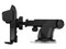 Soporte MyBat OTHHOMEHOD139 para smartphone y auto ajustable universal con base de succión y gel articulación de 360 grados brazo reforzado para superficies planas. Color Negro.