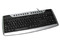 Teclado AOpen KB966B Multimedia, PS/2, Color Negro con Plateado.