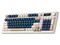 Teclado Gamer AULA S99 Pro, Iluminación RGB, Bluetooth, Receptor USB, USB Tipo C. Color Azul y Gris. (Versión en Español).