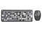Kit de Teclado y mouse Inalámbricos Acteck Creator Chic MK470, receptor USB, color Gris.