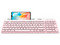Kit de Teclado y Mouse Acteck Creator Virtuos Silk MK720, Bluetooth, Color Rosa.