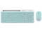 Kit de Teclado y Mouse Acteck Virtuos Silk MK720, Receptor USB, Color Verde.
