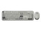 Kit de Teclado y Mouse Acteck Creator Chic K-Colors MK485, Receptor USB, Color Gris.