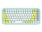 Kit de Teclado y Mouse Acteck Creator Chic K-Colors MK480, Receptor USB, Color Verde.